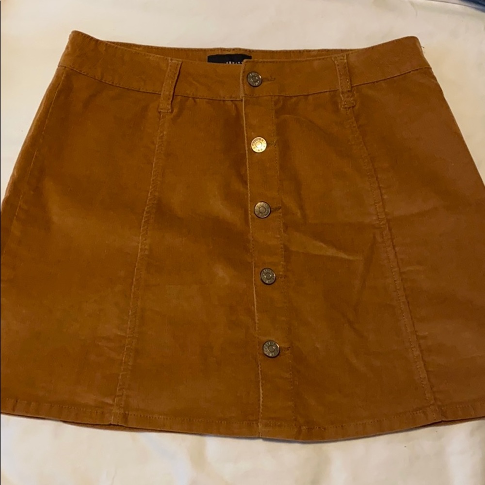 Corduroy skirt